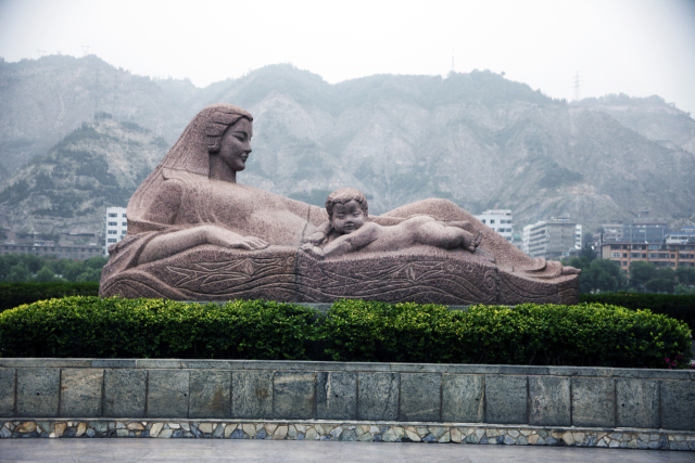 황허 모자상. 박순국 전 경일대 교수 제공
