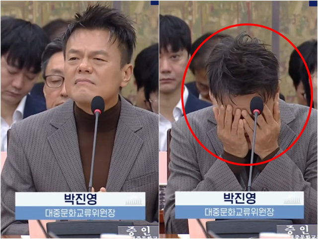 박진영 대중문화교류위원회 공동위원장. 유튜브 캡처.