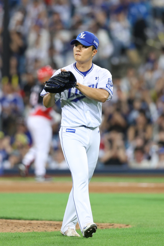 삼성 라이온즈의 이승민. 삼성 제공