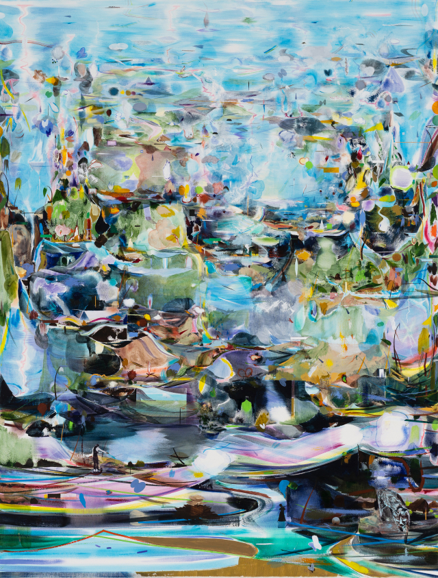 이대천, 당랑박선, 2026, Oil on Canvas, 170x130cm