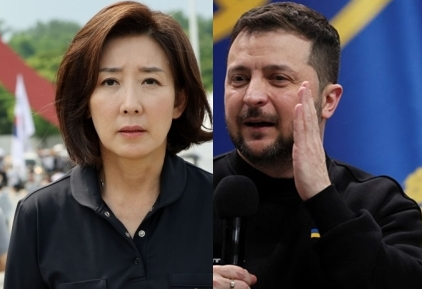 '어느 나라 의원이냐' 반발에…나경원 
