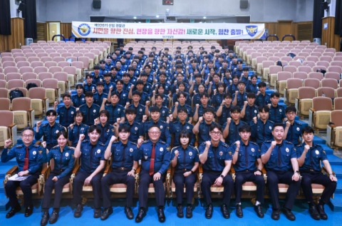 박준성 대구경찰청장,  신임경찰관 '공직윤리의식 특강'