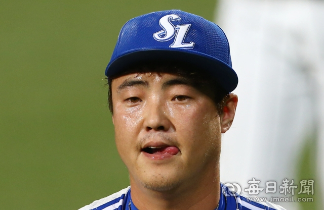 전 프로야구 삼성 라이온즈 투수 안지만. 매일신문DB
