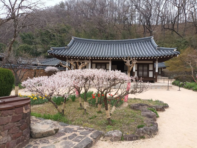 삼성그룹 창업주 이병철 회장의 생가 안채