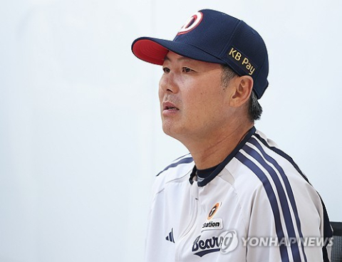 두산 김원형 감독 