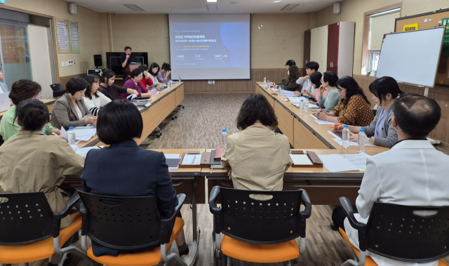 창녕군은 지난 14일 군 보건소에서 제9기 지역보건의료계획 수립단 회의를 열었다. 창녕군 제공