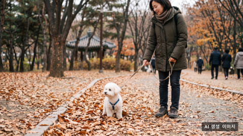 강아지 기관지 협착증, 목줄 대신 Y자 하네스…습도 50%·체중 10% 감량이 처방
