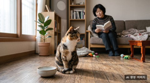 고양이 음수량 kg당 50ml, 건사료 수분은 10%뿐…가을 방광염 막는 습식 캔 계산법