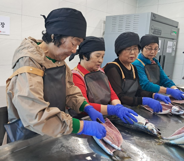 (사)안동자원봉사센터 노인맞춤돌봄서비스 수행기관은 지난 13일과 15일 두차례에 걸쳐 지역 특산물인 간고등어 공연 관람과 체험, 맛을 보는 사회관계 향상프로그램에 참여했다. 안동자원봉사센터 제공