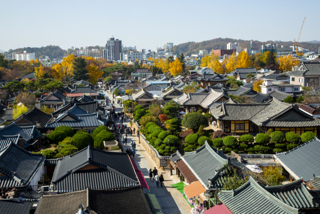 전주한옥마을. 클립아트코리아 제공