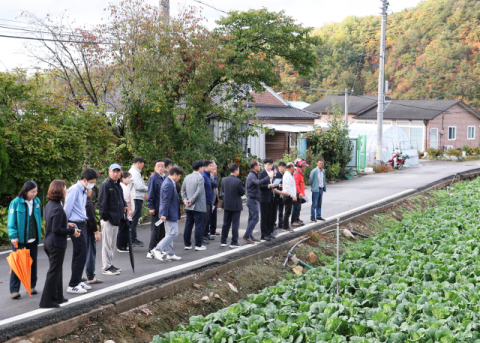 영양군, 연작재배 토양 생산성 회복 나서… 개량기술 현장평가 진행