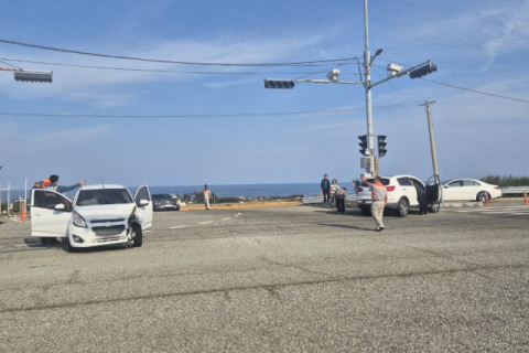 포항 호미곶면 교차로서 경차-SUV 충돌…5명 중경상