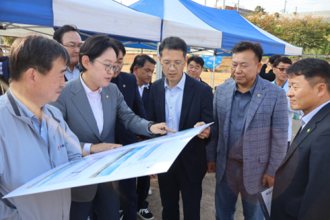 조지연 의원, 경산 대부잠수교 재가설 현장 점검…2030년 준공 목표