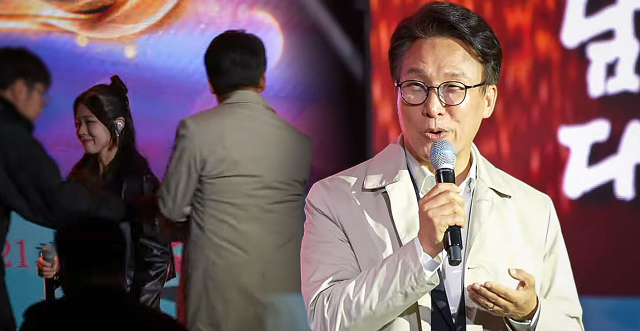 '김민석 과잉의전' 봉변당한 가수 