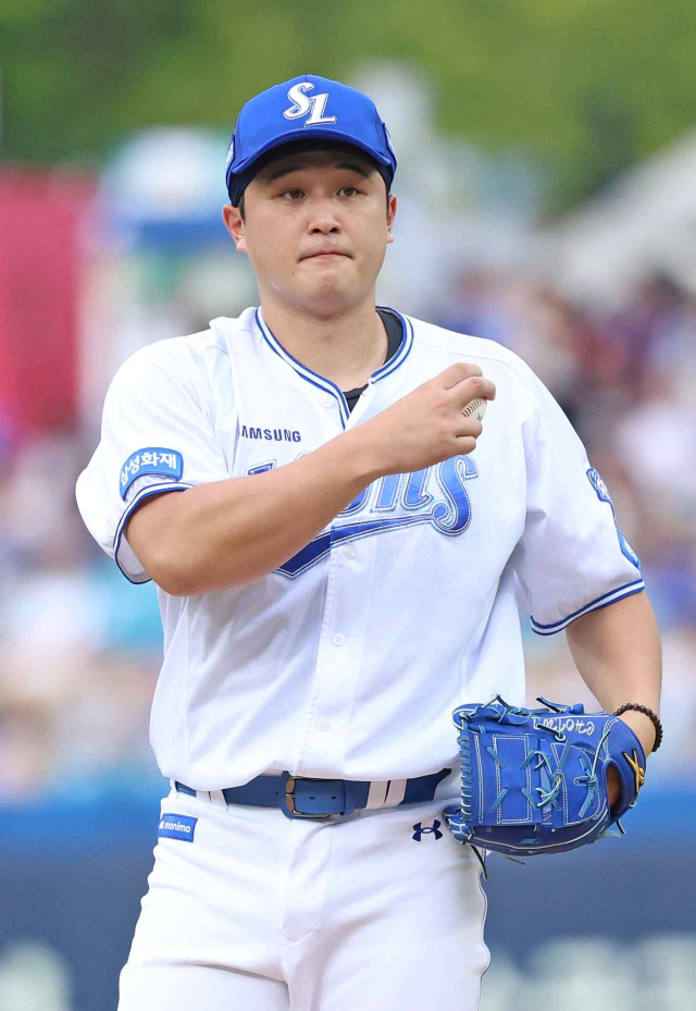 삼성 라이온즈의 최원태. 삼성 제공