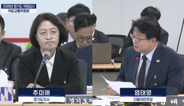 경기도 국정감사. 경기도청 유튜브