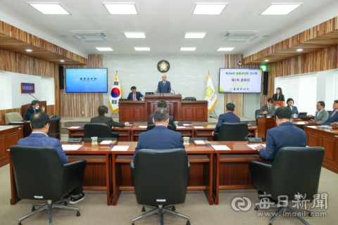 울릉군의회, 제296회 임시회 개회… 10일간 민생·현안 챙기기 나서