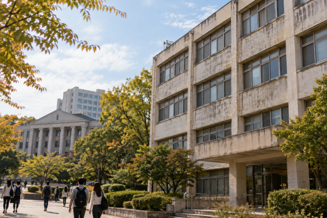 경북대 건물 10동 중 3동은 40년 이상 노후… 10년 뒤 42%로 늘어