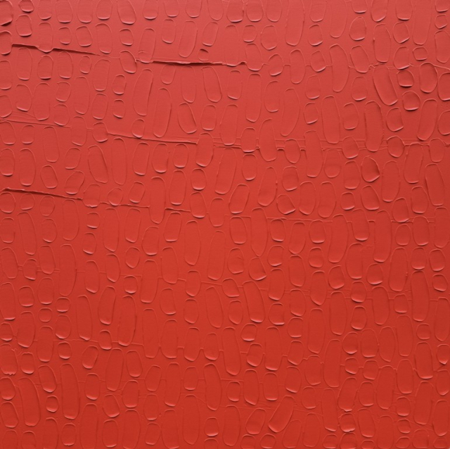 박소정, Spend every moment together, 130x130cm, Mixmedia on canvas, 2026