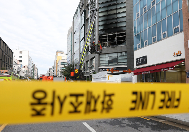 역삼동 빌딩 연쇄 방화 70대 용의자 체포…동묘역서 검거