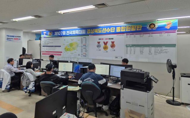 [전국체전] '목표대로 순항 중' 그에 맞춰 분주한 대구와 경북의 제주 상황실 
