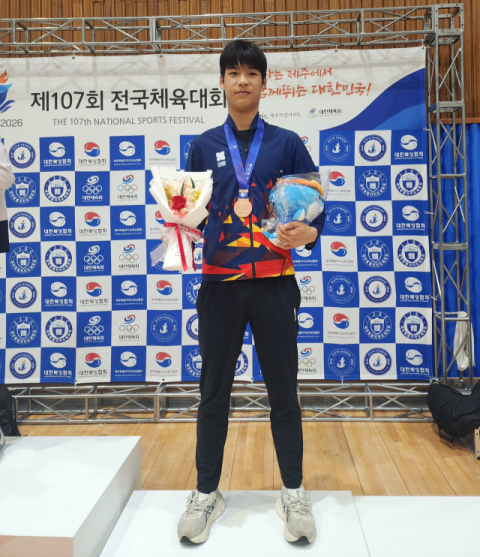 경북전문대 이승근 복싱 선수, 전국체전 동메달 획득