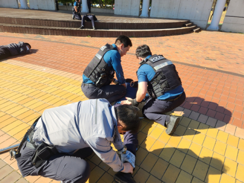 대구 성서경찰서, 흉기난동 대비 합동모의훈련 실시