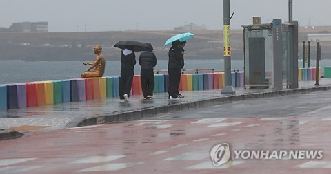 태풍 참피 영향 제주·남부 최대 250㎜ 폭우…강풍특보 발효