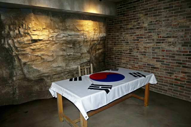 대구교육박물관은 3·1운동이 시작된 대구 계성학교 아담스관 지하실을 재현해 학생들의 역사 교육 장소로 활용하고 있다. 대구시교육청 제공