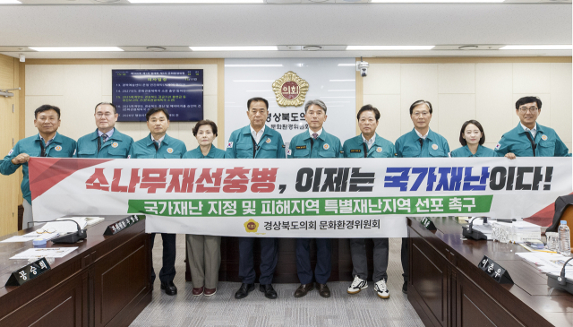 경북 소나무 10그루 중 4그루 재선충병 신음…