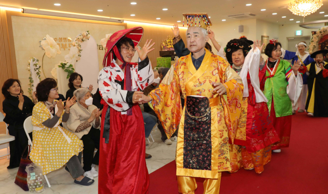 26일 오후 대구 내부모요양재활타운센터에서 열린 
