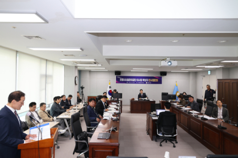 포항시의회 첫 '인사청문회'…도성현 시설관리공단 이사장 후보 검증