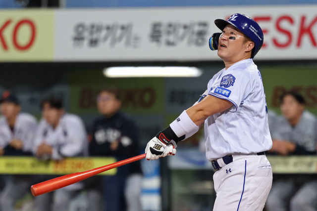 삼성 라이온즈의 최형우. 삼성 제공