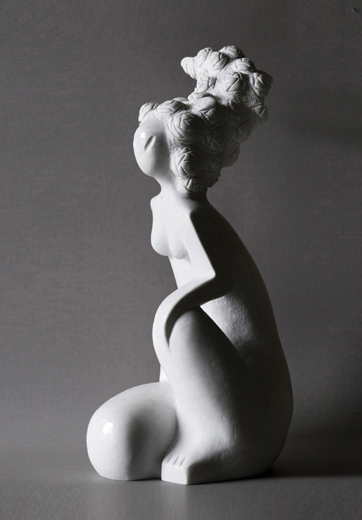 고수영, 장미향기, 오로라대리석, 31x20x62cm