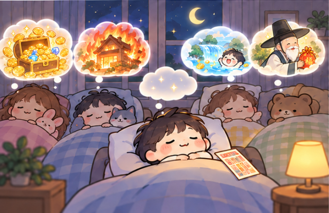 조상꿈부터 똥꿈, 불꿈, 물꿈, 돈·금덩이꿈까지 복권 당첨을 떠올리게 하는 대표적인 