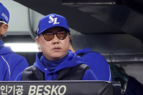 삼성 PO 4차전 2-4 역전패…박진만 